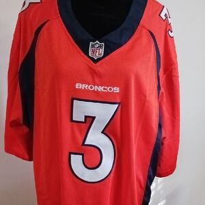 NFL Red and Black Jersey with Nike Logo
